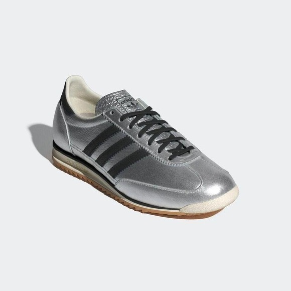 9.5W/8.5M - [NEW] Women's adidas SL 72 OG Shoes 'Silver Metallic' JH6363 - Picture 4 of 8